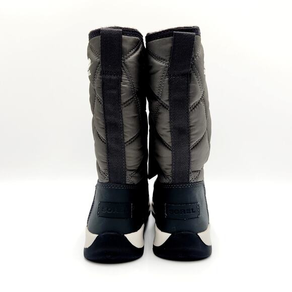 Sorel Women's Quarry Grey Waterproof Quilted Whitney Lace Winter Boots Size US 5 - Picture 7 of 8